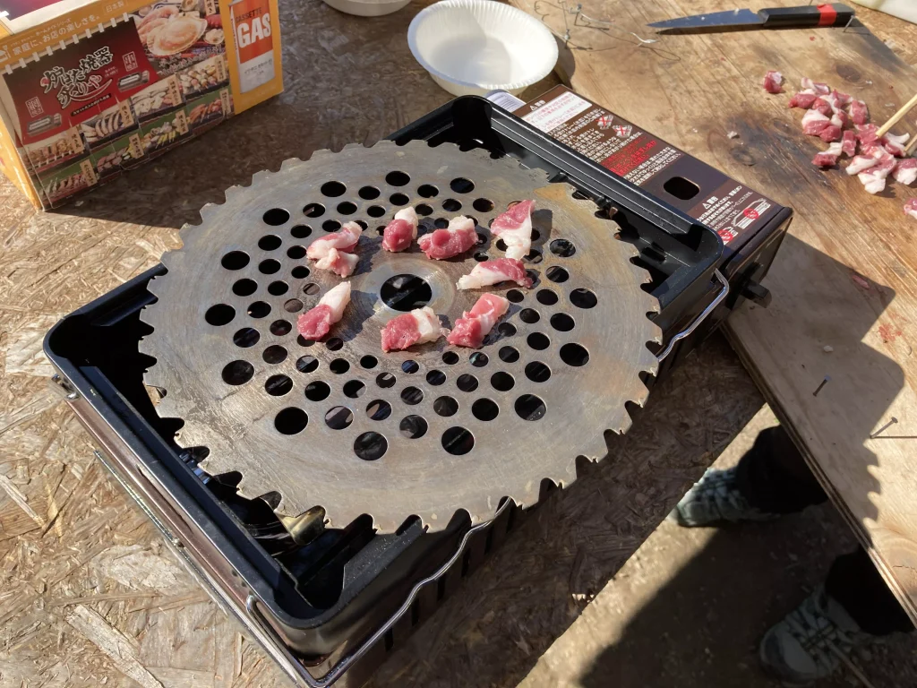 ハクビシンBBQ