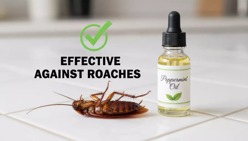 ハッカVSゴキブリ