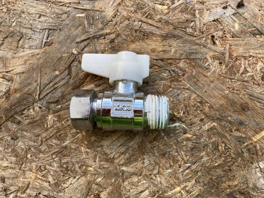 GとRの変換コック