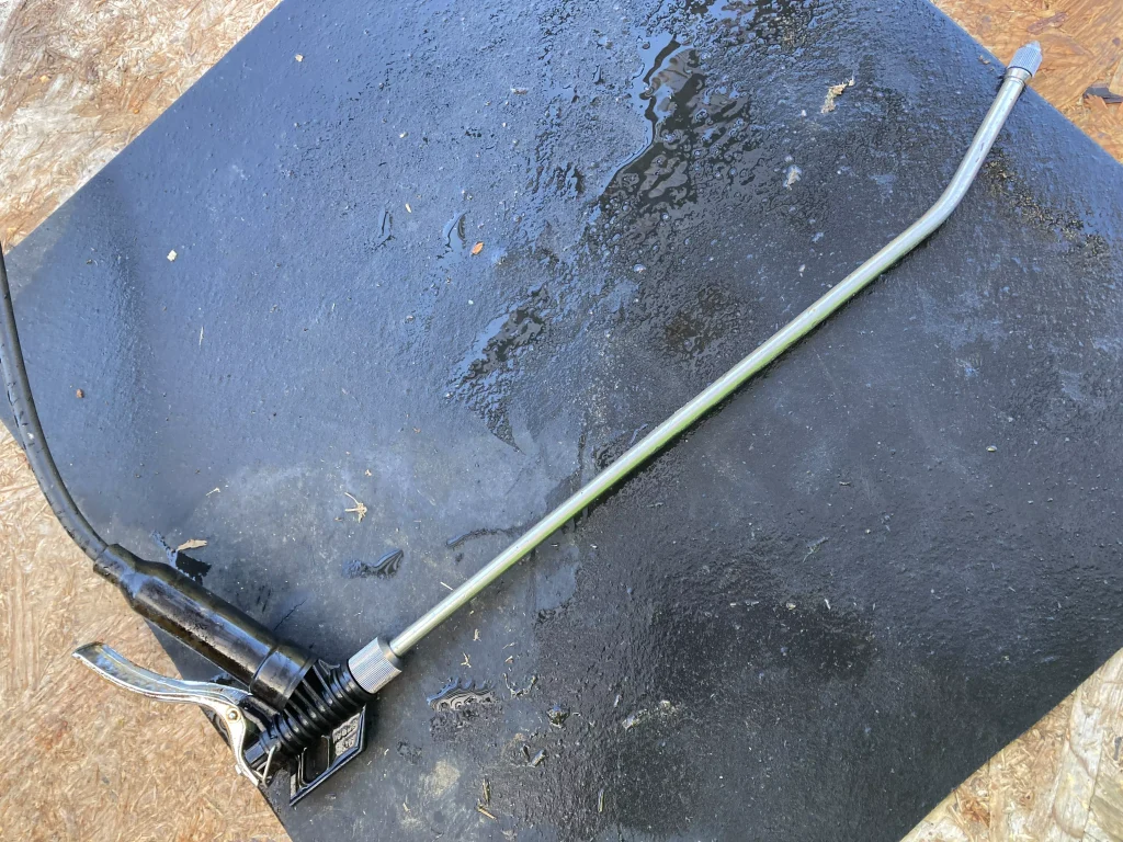 正しくセットされたスプレーノズル