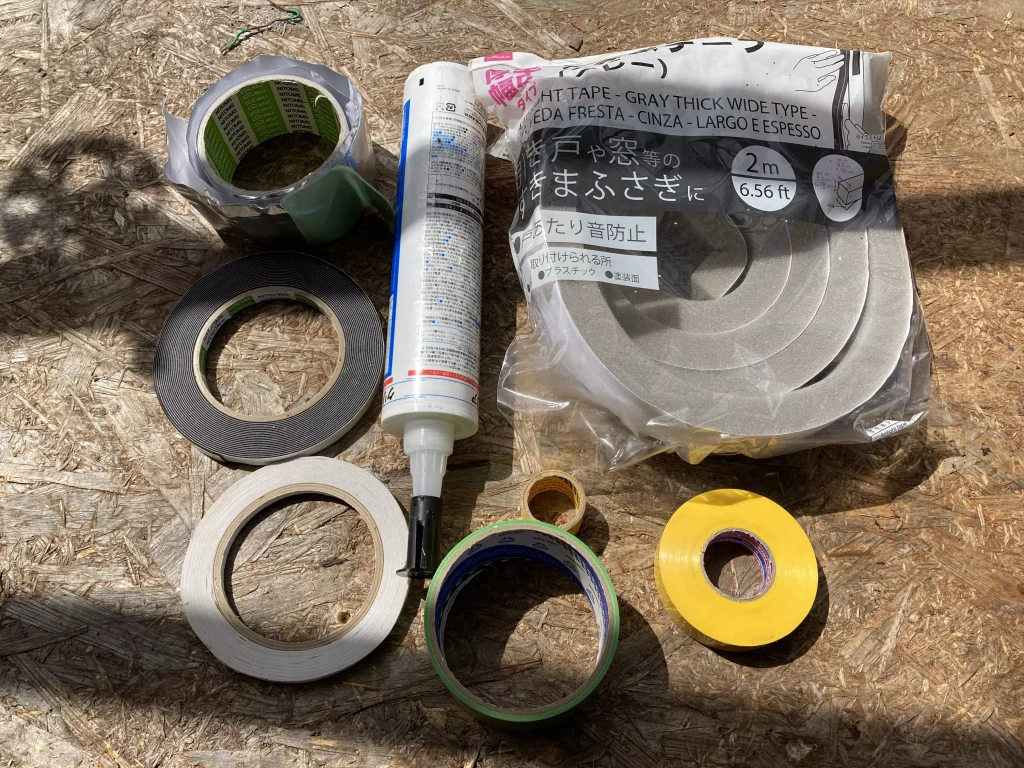 跡が残らないテープ