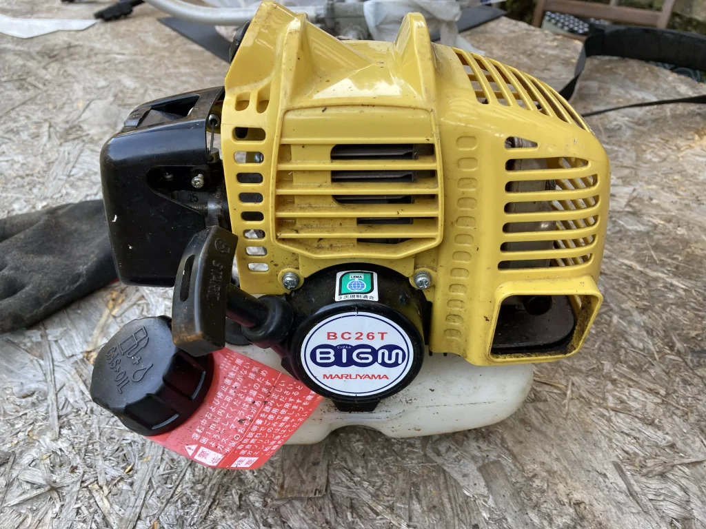 お気に入りの草刈機BIG-M
