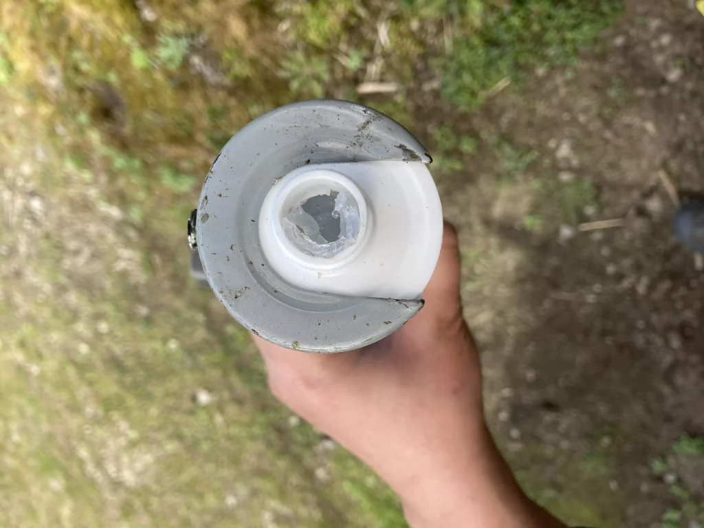 シリコンシーラント開封